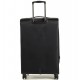 Rock DELUX-LITE Textilní palubní kufr na 4 zdvojených kolečkách 55cm (fialová)