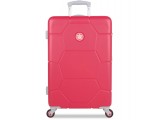SuitSuit CARETTA Velký cestovní kufr z ABS 75 cm - Teaberry