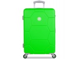 SuitSuit CARETTA Velký cestovní kufr z ABS 75 cm - Active Green