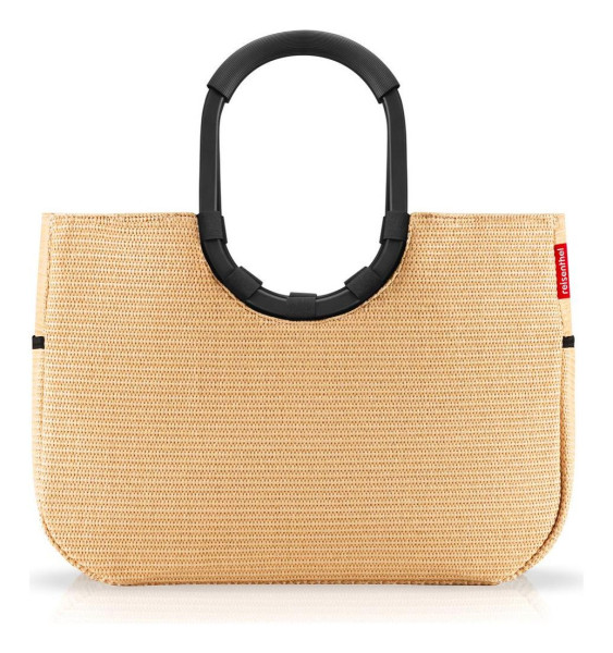 Reisenthel Loopshopper L Frame Raffia black