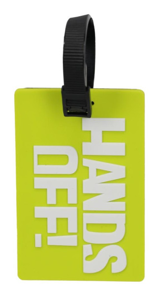 Travelite PVC Luggage Tag Lime