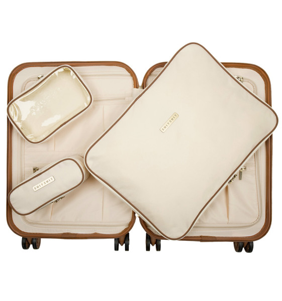 Sada obalů SUITSUIT Perfect Packing system vel. S AS-71210 Antique White