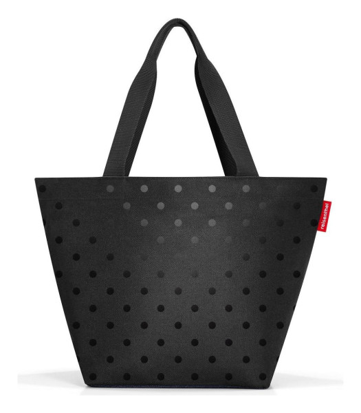 Reisenthel Shopper M Glossy dots black