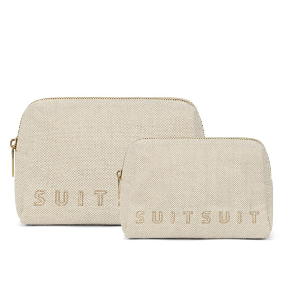 Sada obalů na kosmetiku SUITSUIT BF-67502 Fusion Raw Cotton