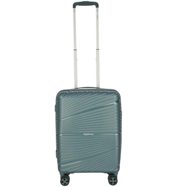 Kabinové zavazadlo HIGHBURY Helios HBY-0175/3-S PP - zelená