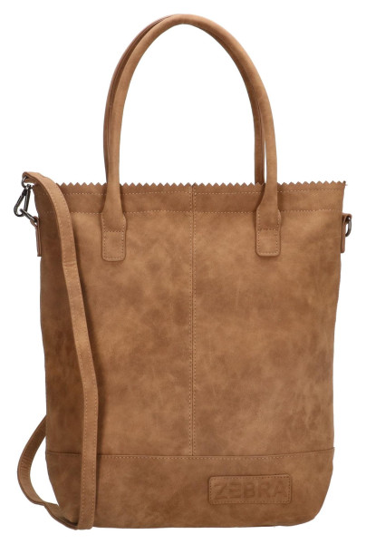Zebra Trends Kartel met rits 600077 Camel