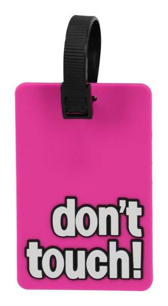 Travelite PVC Luggage Tag Pink