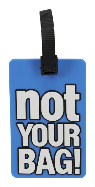 Travelite PVC Luggage Tag Blue