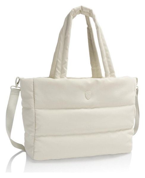 Heys Puffer Tote Bag Off White