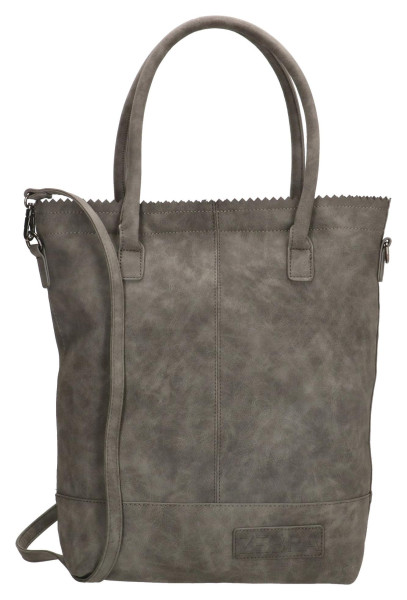 Zebra Trends Kartel met rits 600077 Dark grey