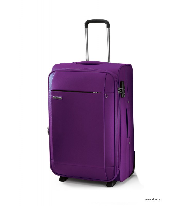 Kufr TITANIUM Expandable Trolley Case 72cm (purpurová)