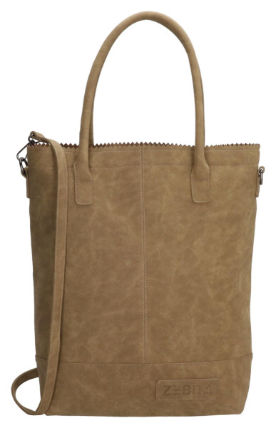 Zebra Trends Kartel met rits 600077 Olive green