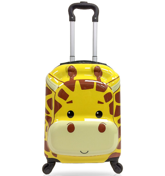 Dětský kufr TUCCI KIDS 3D Gaffie Giraffe T0393