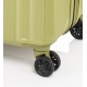 Gladiator ZEBRA Jednoduchý palubní kufr z ABS 55cm (Green)