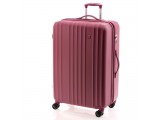 Gladiator ZEBRA Jednoduchý cestovní kufr z ABS 78cm (Pink)